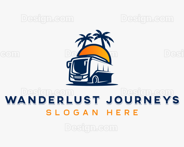 Tropical Travel Bus Logo