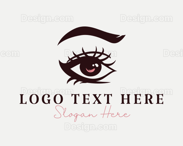 Eye Eyeliner Makeup Logo