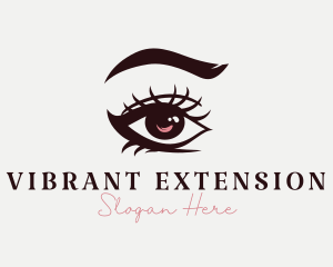 Eye Eyeliner Makeup logo design