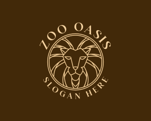 Lion Head Safari logo design