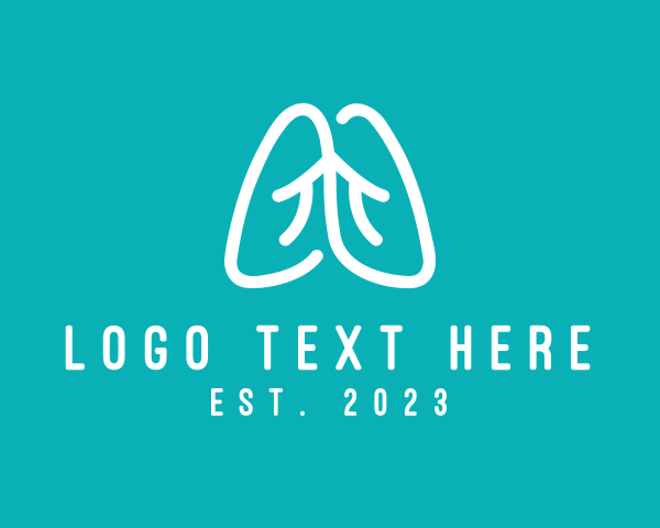 Lung Center logo example 3