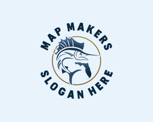 Florida Aquatic Sailfish logo design