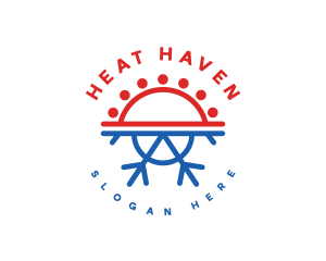 Hot Cold Hvac logo