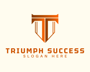 Business Firm Letter T logo design