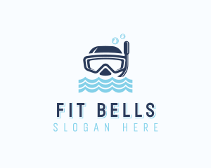 Snorkeling Mask Fitness  logo design