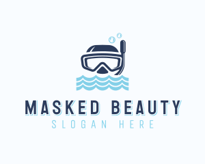 Snorkeling Mask Fitness  logo design