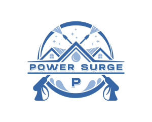 Home Power Cleaning Sanitation logo design