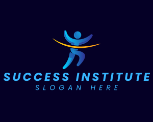 Person Leader Success logo