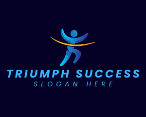 Person Leader Success logo