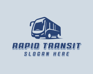 Tourist Bus Metro Transit logo design