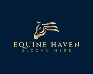 Wild Equine Horse logo design