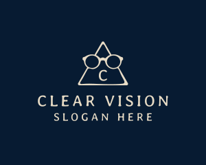 Eyeglasses Optical Lens logo design