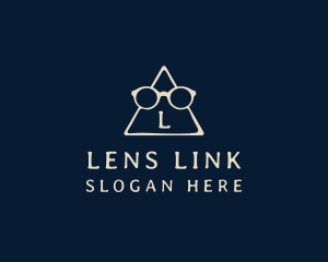 Eyeglasses Optical Lens logo design