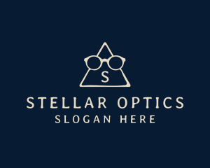 Eyeglasses Optical Lens logo design