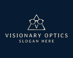 Eyeglasses Optical Lens logo design