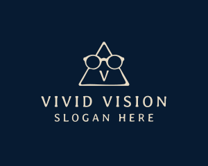 Eyeglasses Optical Lens logo design