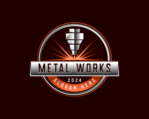 Laser Engraving Mechanic logo design