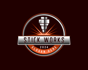 Laser Engraving Mechanic logo design