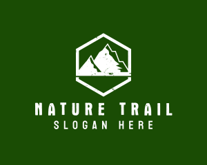 Outdoor Mountain Camp logo design