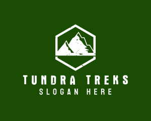 Outdoor Mountain Camp logo design