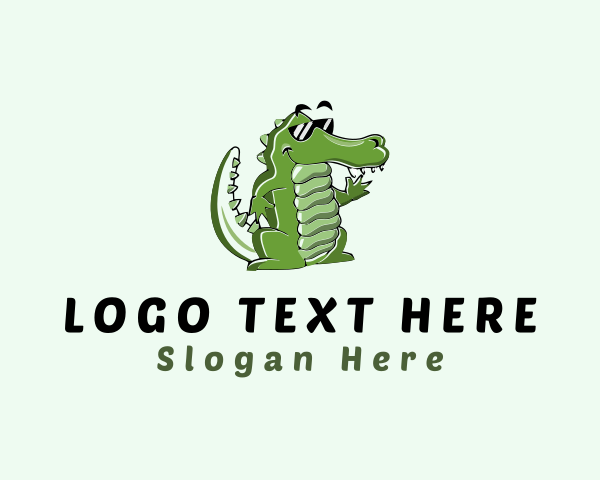 Characters logo example 2