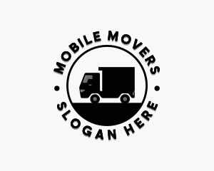 Logistics Delivery Truck logo design