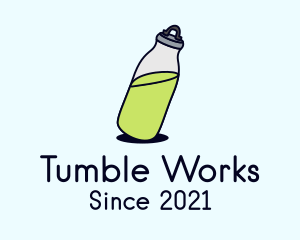 Green Juice Tumbler  logo design