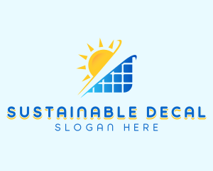 Sustainable Solar Energy  logo design