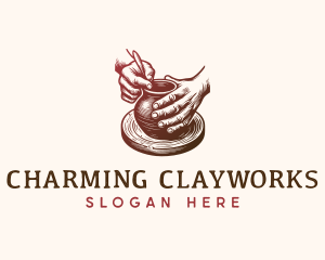 Handmade Clay Pottery logo
