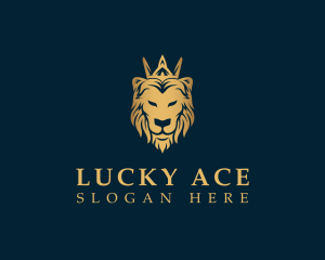 Royal Crown Lion logo design