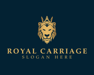 Royal Crown Lion logo design