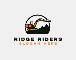 Excavation Industrial Construction logo design