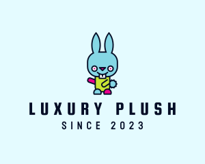 Funky Dancing Bunny logo design