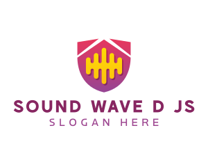 Digital Music Sound logo design