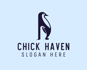 Penguin Baby Chick logo