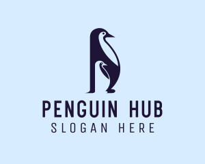 Penguin Baby Chick logo