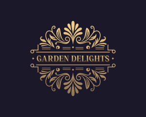 Stylish Floral Event logo design