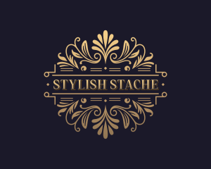 Stylish Floral Event logo design