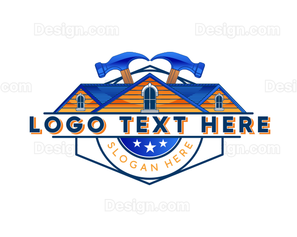 Hammer Roof Builder Logo