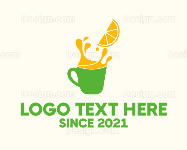 Orange Juice Stall Logo