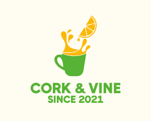 Orange Juice Stall  logo design