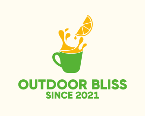 Orange Juice Stall  logo design