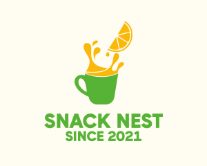 Orange Juice Stall  logo design