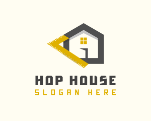 L Square House Repair logo design