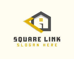 L Square House Repair logo design