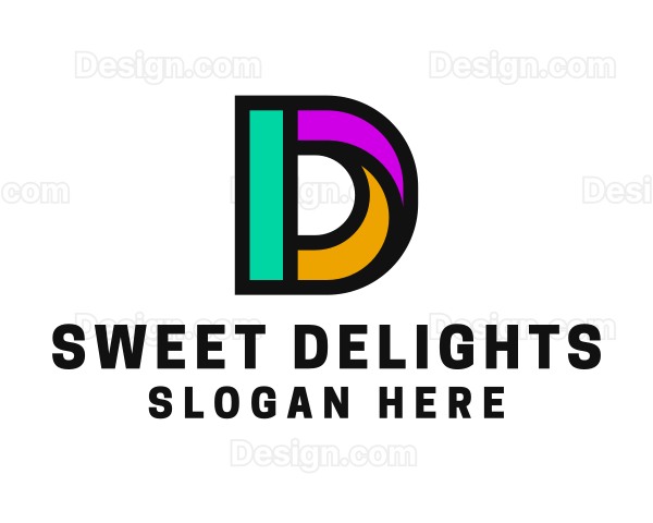Advertising Agency Letter D Logo