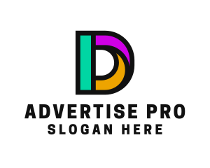 Advertising Agency Letter D logo