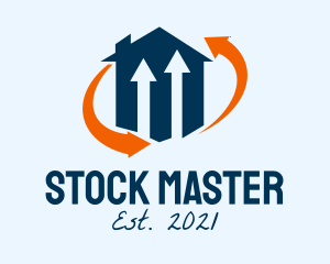 Housing Stock Broker  logo design