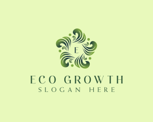 Healthy Organic Leaf  logo design