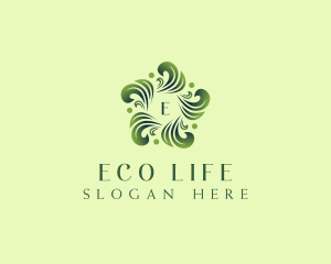 Healthy Organic Leaf  logo design